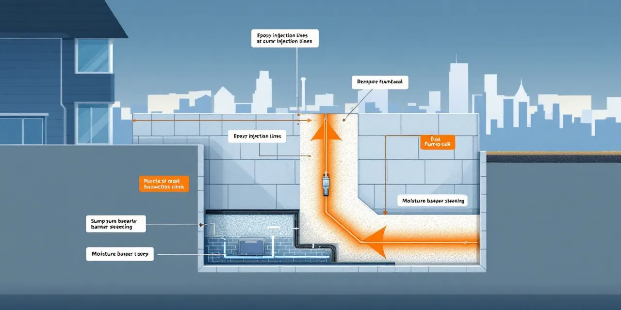 Foundation Crack Repair, Basement Moisture & Mold Solutions in Calgary